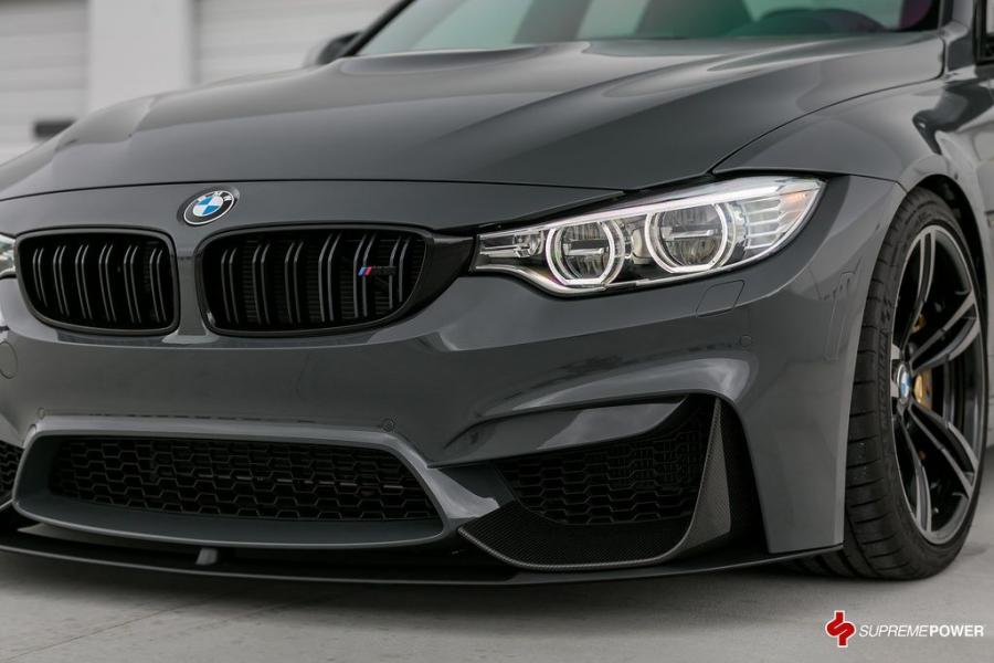  BMW M3 Sedan Grigio Telesto by Supreme Power 2016 года  (фото 8 из 16)